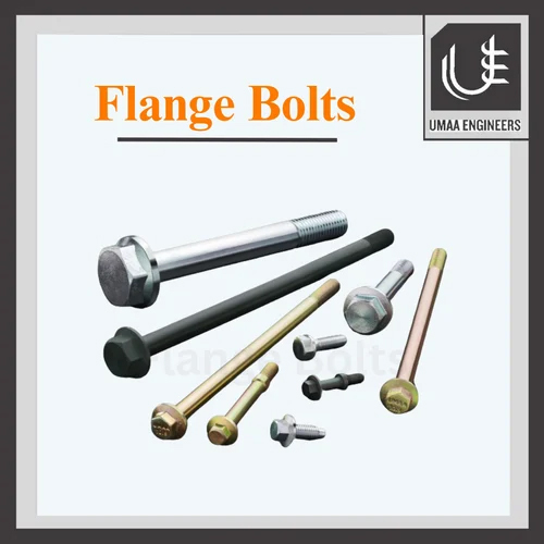 Hex Flange Bolt - Color: Silver
