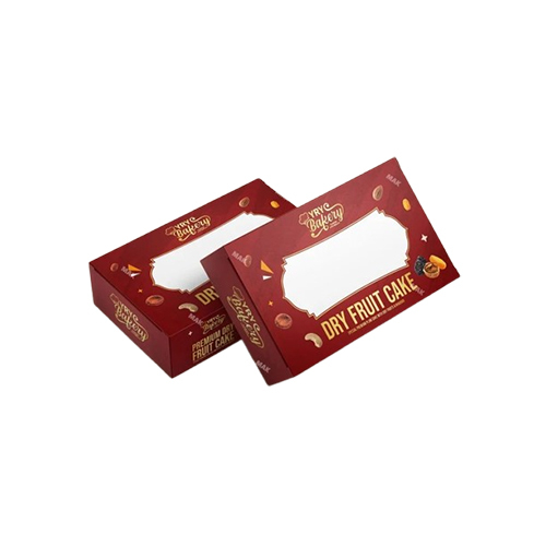 Premium Dry Fruit Cake Box - Color: Different Available