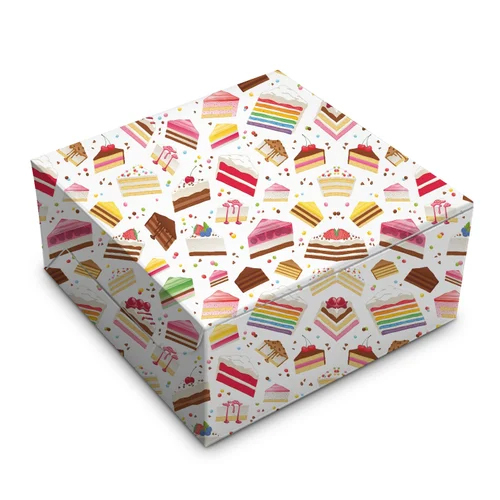 Duplex Paper Cake Box - Color: Different Available