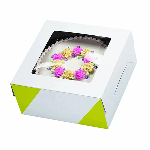 Customized Printed Cake Box - Color: Different Available