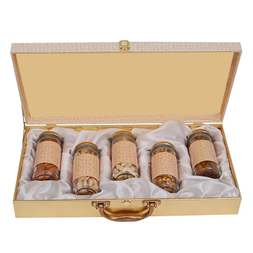 Mdf Dry Fruit Gift Box - Color: Different Available