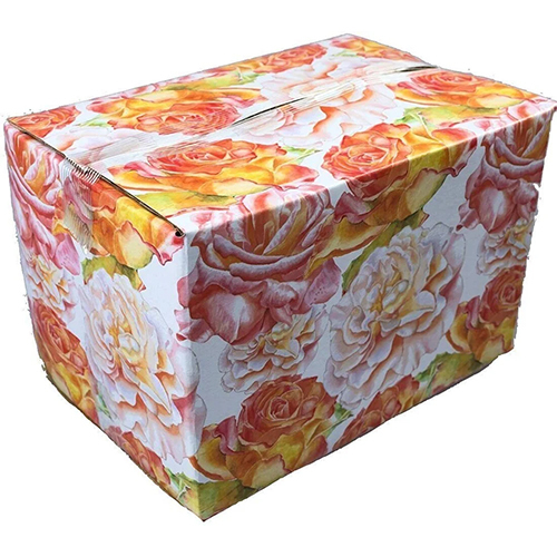 Printed Corrugated Box - Color: Different Available
