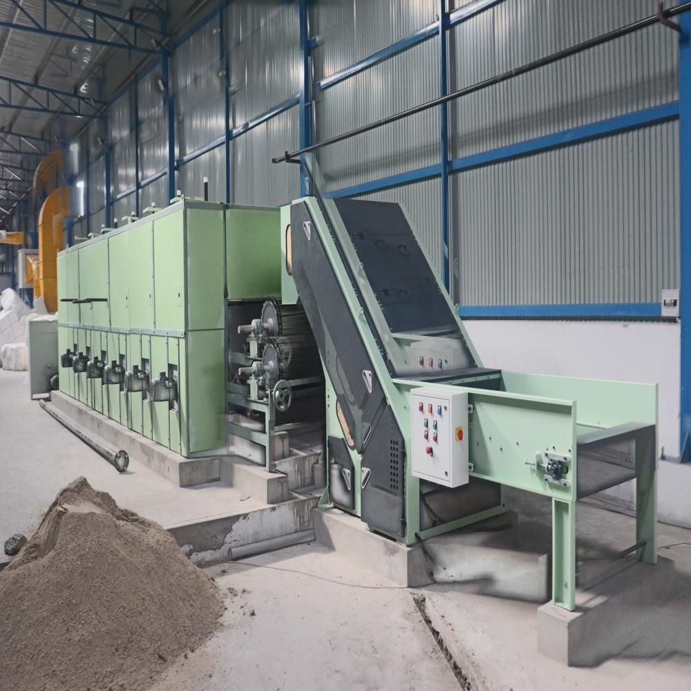 Absorbent Surgical Cotton Roll making machine with bleaching