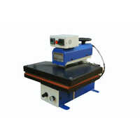 Heat Transfer Printing Machine - Color: White And Blue