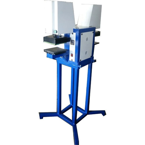Heat Transfer Printing Machine - Color: White And Blue