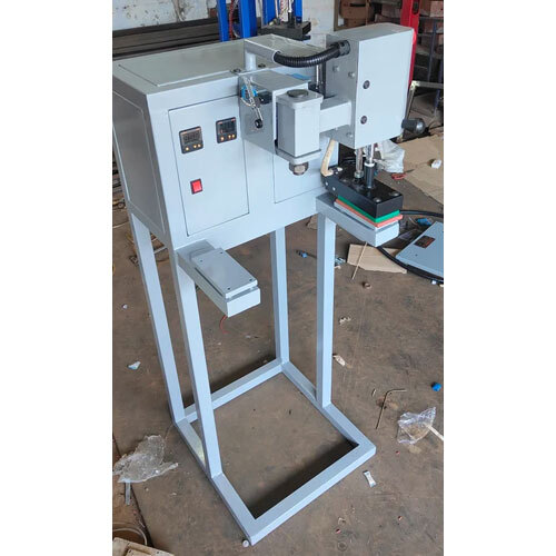 Heat Transfer Printing Machine - Color: White And Blue