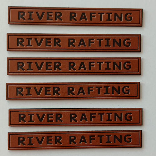 Pu Leather Label - Color: Brown