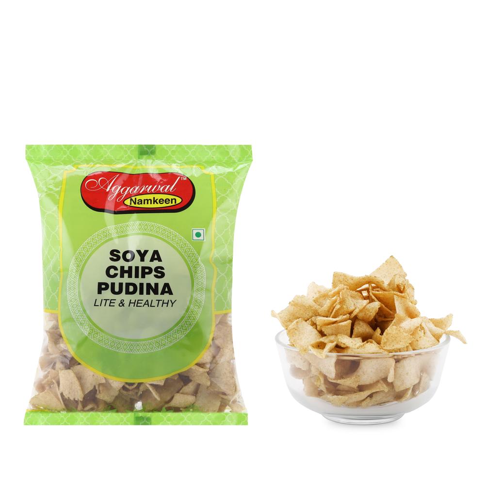 Soya Pudina Chips - Feature: No Artificial Colors Or Flavors