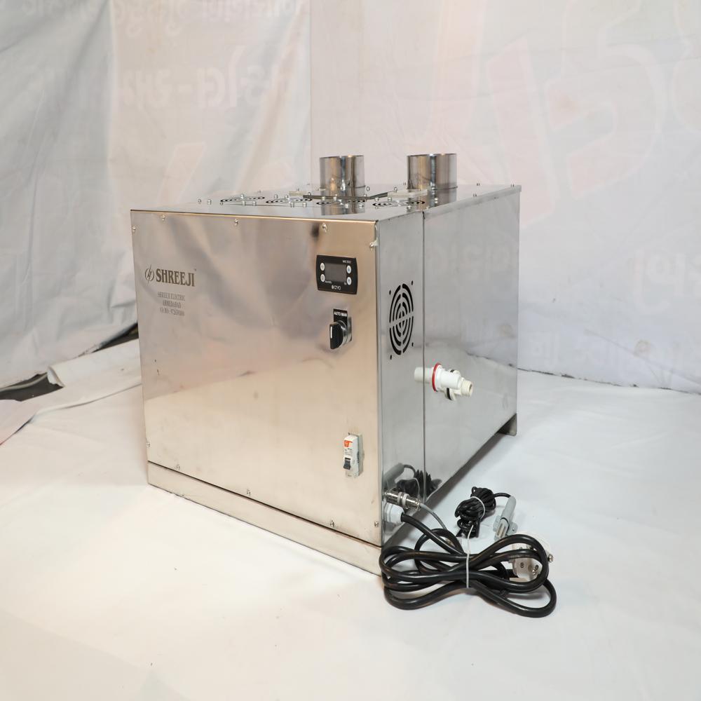 Silver Cool Mist Ultrasonic Humidifier Machine