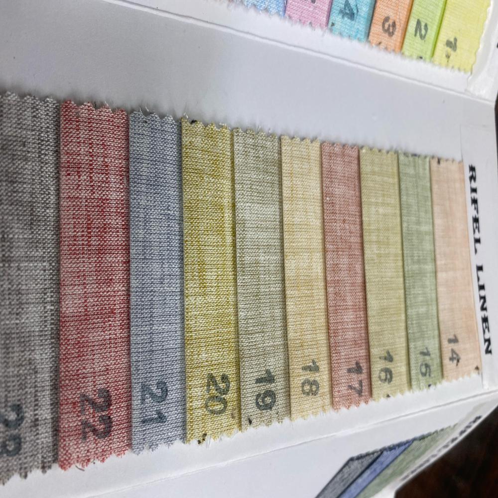 Rifel Linen Fabric Width 58 - Attributes: Washable