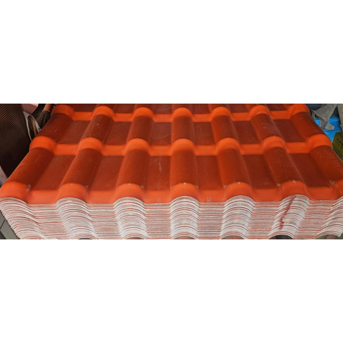 Upvc Profile Roofing Sheet - Color: Orange
