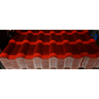 Upvc Profile Roofing Sheet - Color: Orange