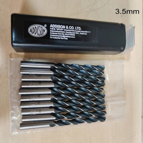 Addison HSS Parallel Shank Twist Drill