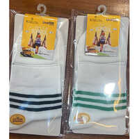 White School Socks