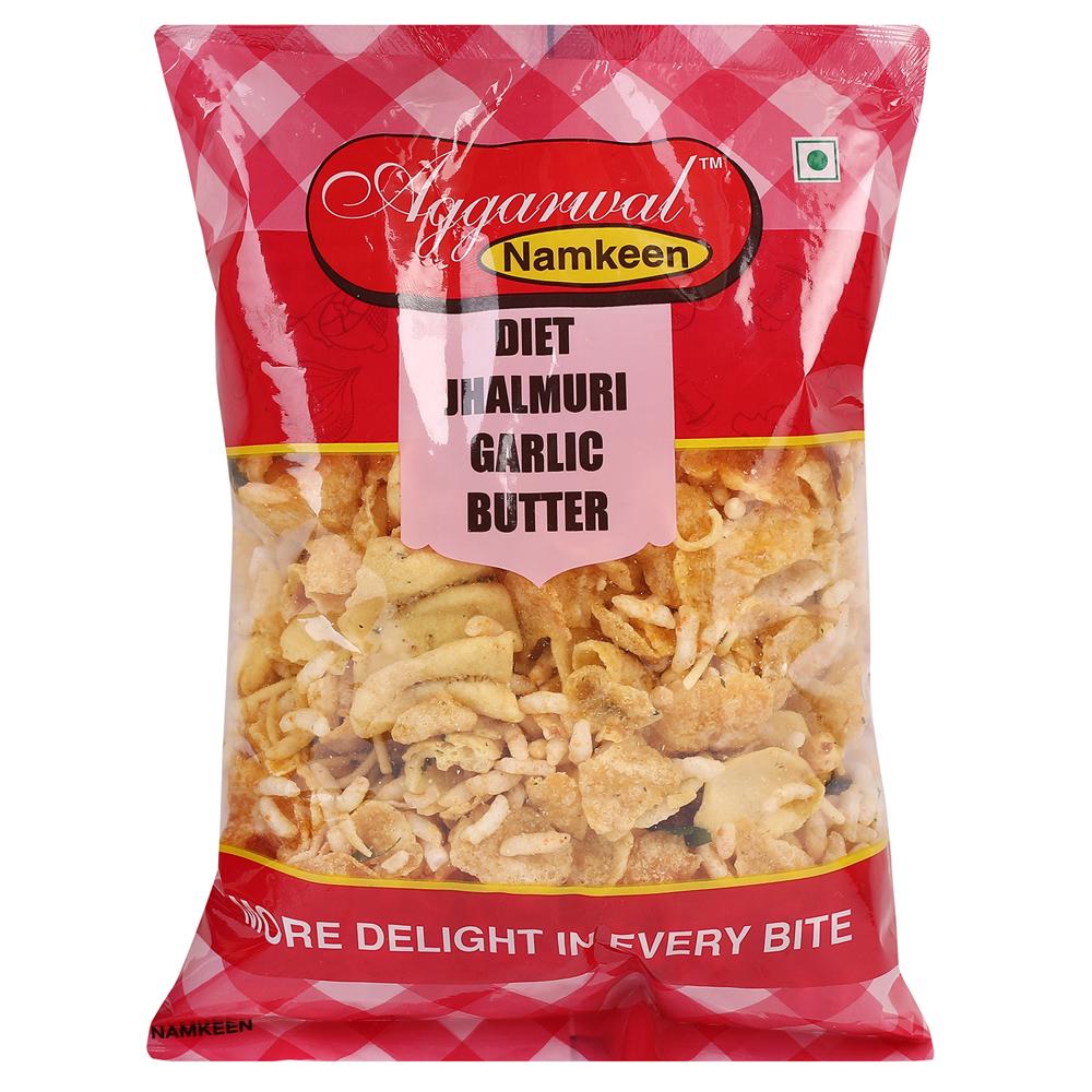 Diet Jhalmuri Garlic Butter