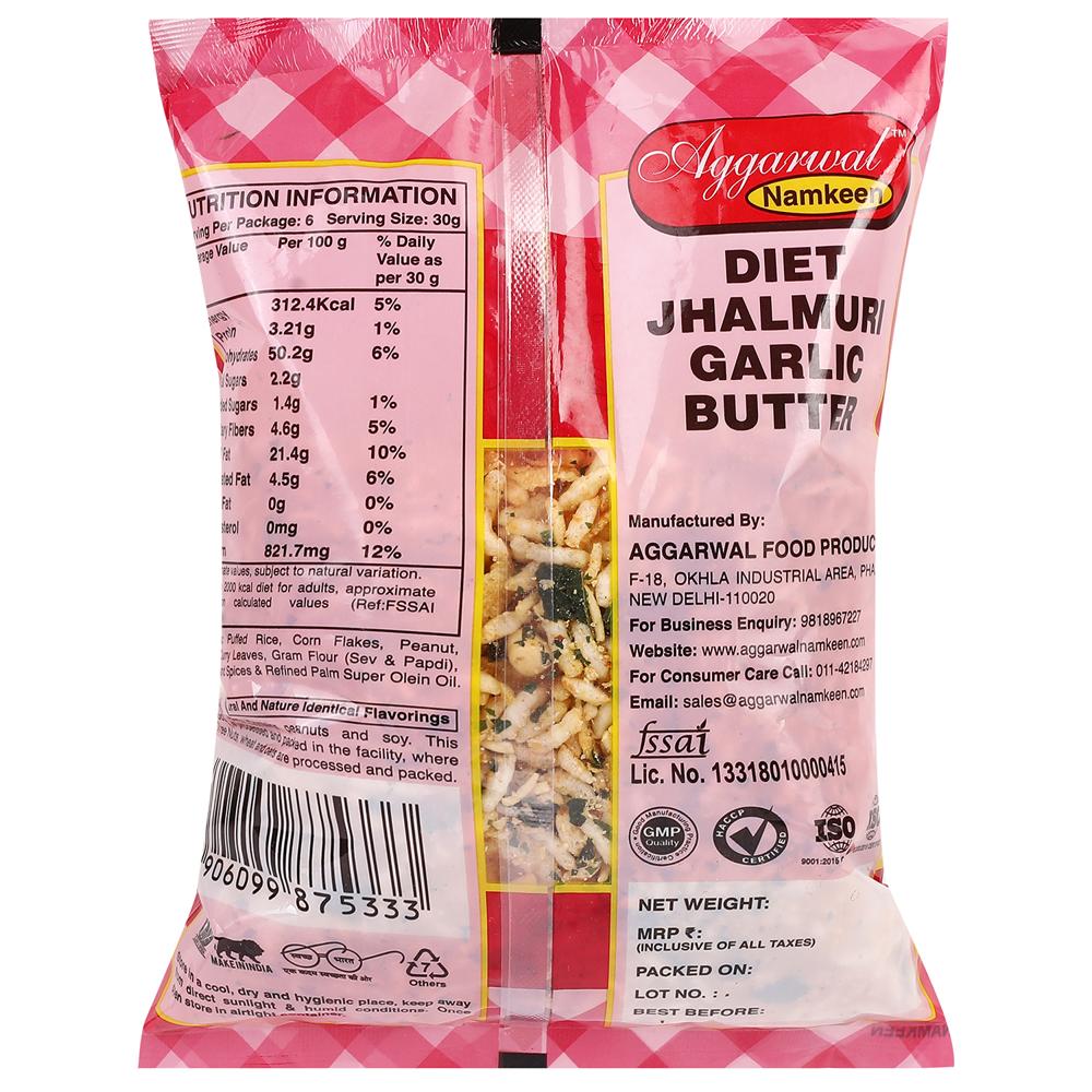 Diet Jhalmuri Garlic Butter