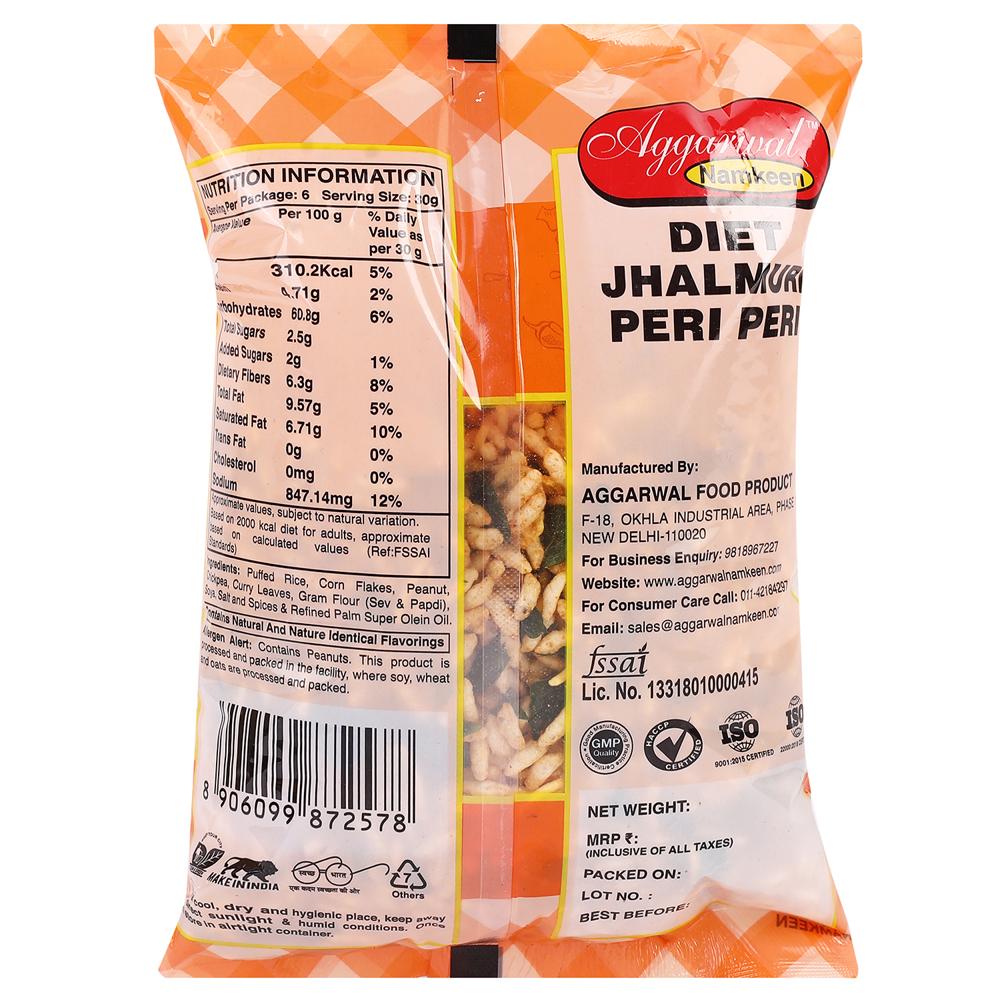 Diet Jhalmuri Peri Peri