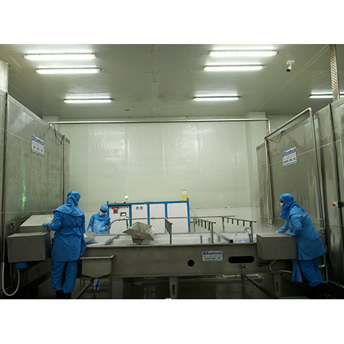 750 Kgs Iqf Seafood Line - Color: Silver