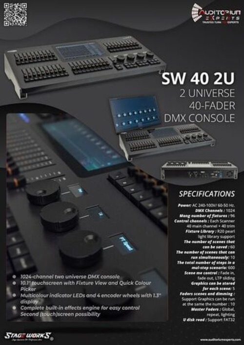 Auditorium Black Horse DMX