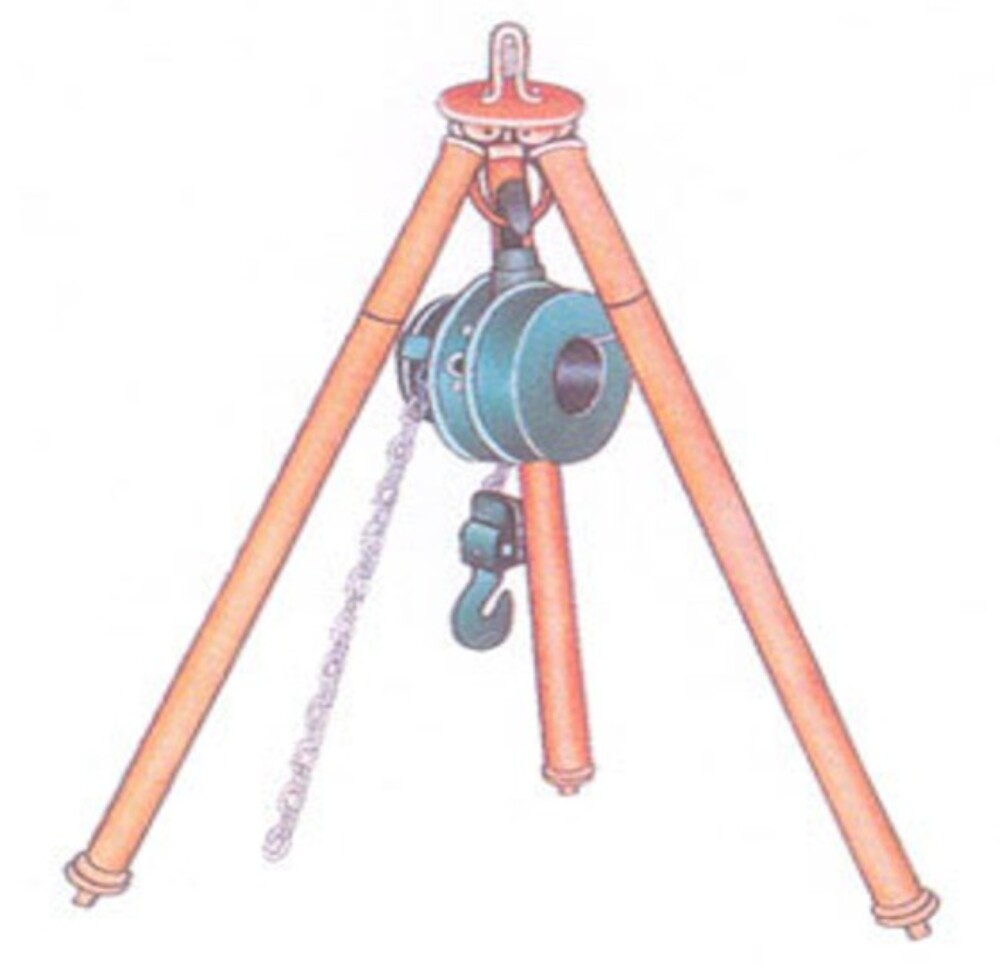 Mechanical Tripod - Color: Orange