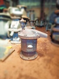 Cast Iron Tamper Proof Air Valve - Application: Water / Steam & Oil