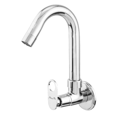 Aqua Centre Hole Basin Mixer Taps - Color: Silver