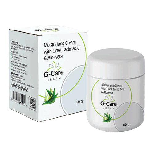 50gm Moisturising Cream With Urea Lactic Acid And Aloevera