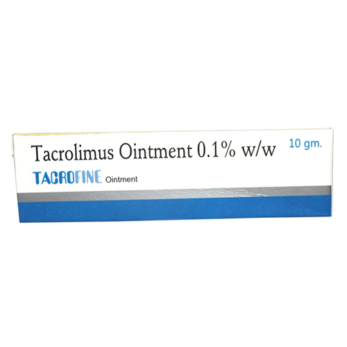 10Gm Tacrolimus Ointment - Formulations Form: Cream