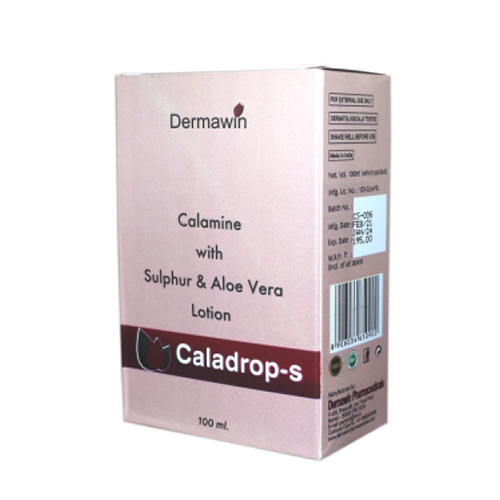 100ml Calamine With Sulphur And Aloe Vera Lotion