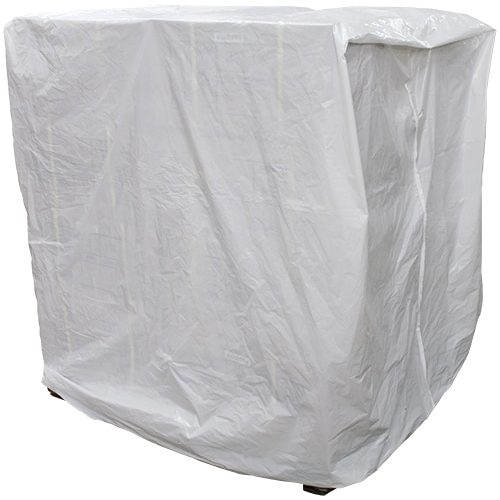 Plastic Pallet Cover - Color: White