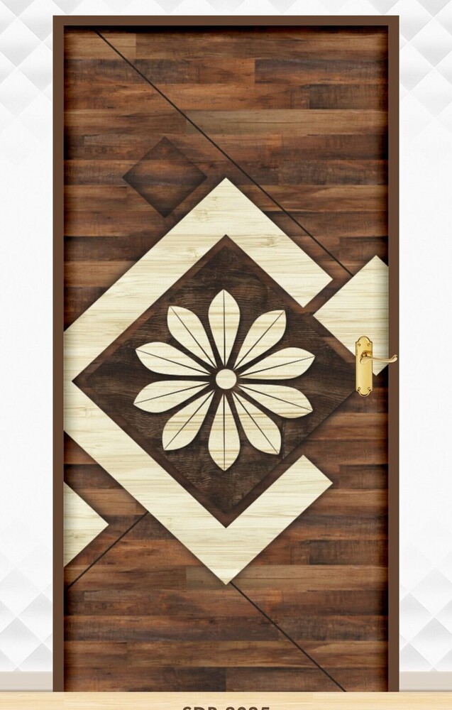 Printed Design Paper Door