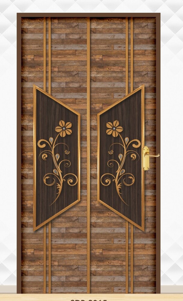 3D Paper Print for Door
