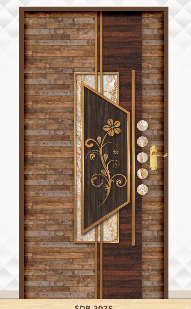 Plywood Digital Door Paper Skin