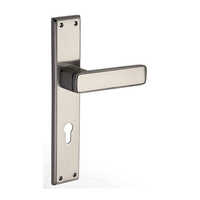 270mm Zinc Mortise Handle - Zinc Material, 270mm Size, Polished Silver Finish | Weather Resistant, Anti-corrosion, Suitable For Door Applications