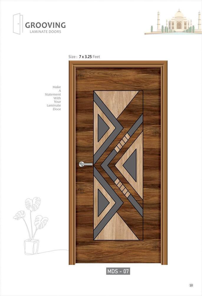 Digital Grooving Door Skin