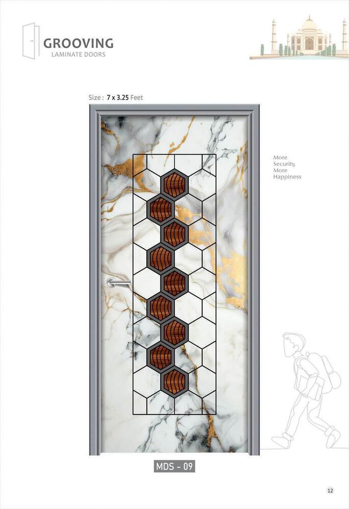 Digital Grooving Door Skin