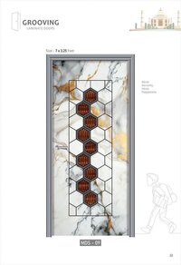 Digital Grooving Door Skin