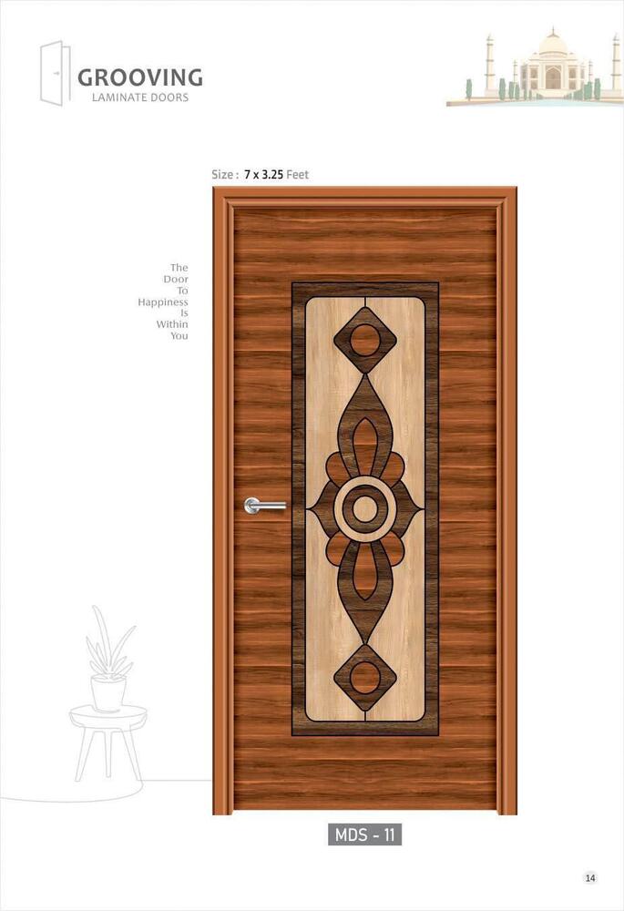 Digital Grooving Door Skin