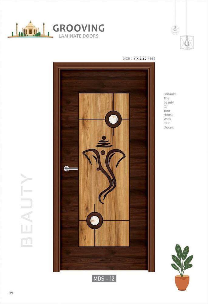 Digital Grooving Door Skin