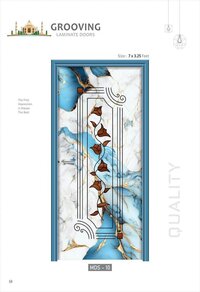 Digital Grooving Door Skin