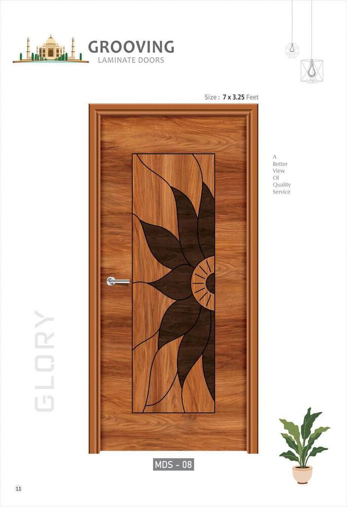 Digital Grooving Door Skin