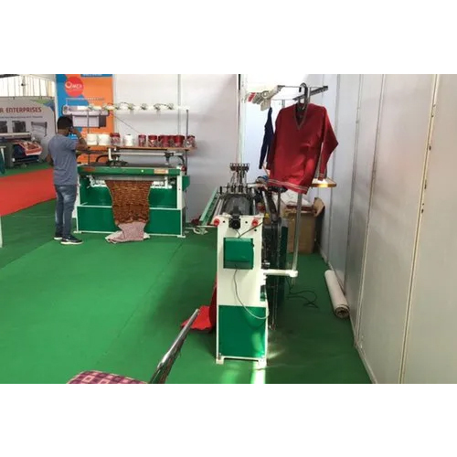 Semi Computerized Flat Bed Knitting Machine - Application: Industrial
