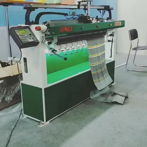 Industrial Collar Knitting Machine - Color: Multicolor Paint Coated