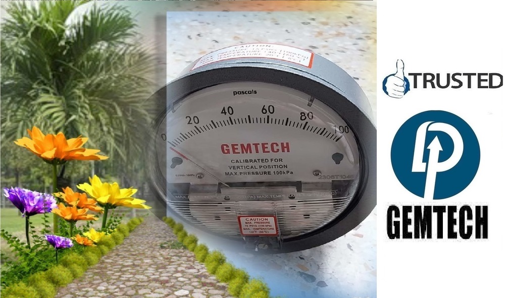 Pharmaceutical GEMTECH Make Differential Pressure Gauges by Jodhpur Rajasthan