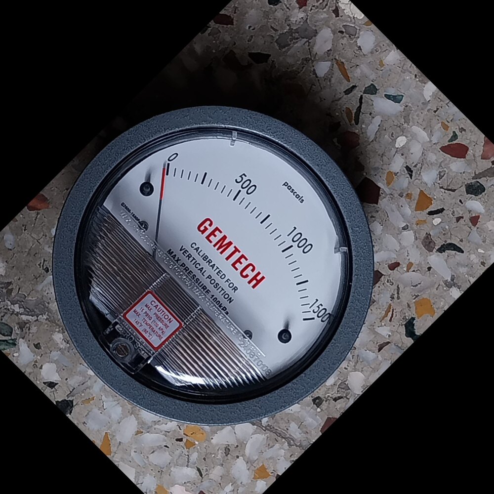 GEMTECH DIFFERENTIAL PRESSURE GAUGE IN Fire Station Industrial Area Rajasthan India
