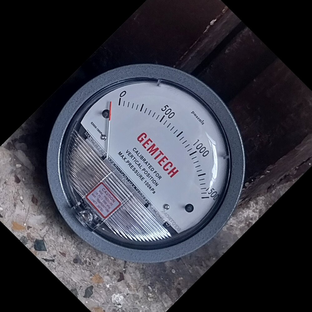 GEMTECH Differential Pressure Gauge In Fire Station Industrial Area | Bhiwadi