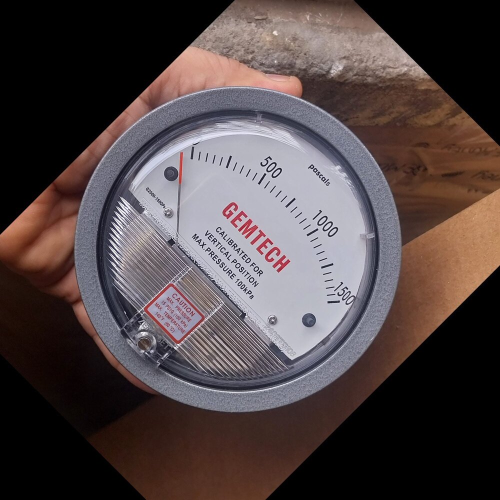 GEMTECH Differential Pressure Gauge In Fire Station Industrial Area | Bhiwadi