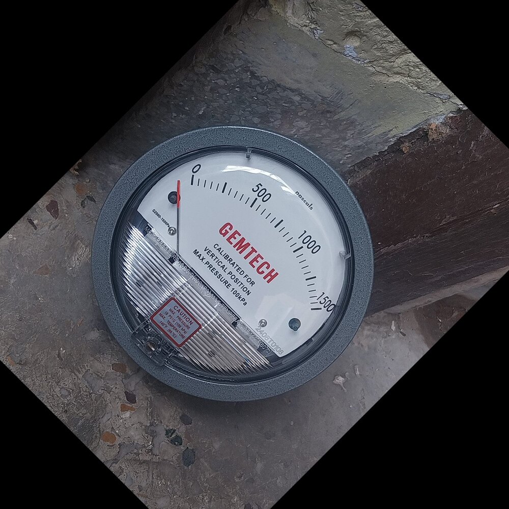 GEMTECH Differential Pressure Gauge In Fire Station Industrial Area | Bhiwadi