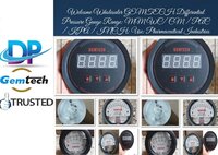 4 inch / 100 mm GEMTECH Differential Pressure Gauge Supplier From Kota Rajasthan