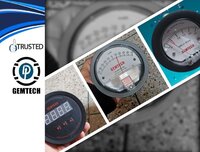 4 inch / 100 mm GEMTECH Differential Pressure Gauge Supplier From Kota Rajasthan